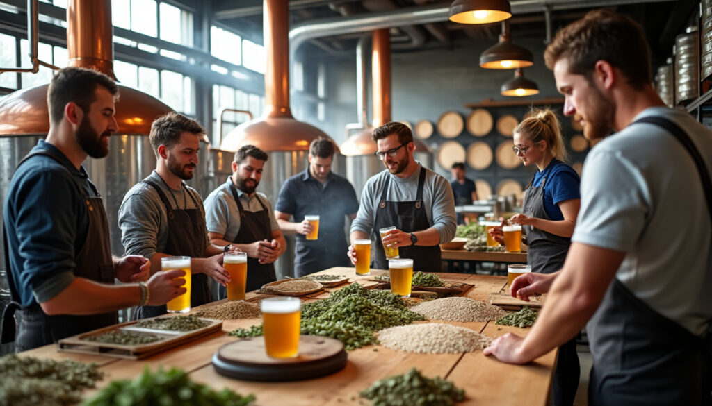 découvrez comment les brasseries collaboratives favorisent la croissance du secteur en mutualisant les ressources, les équipements et les compétences pour innover et se développer ensemble.