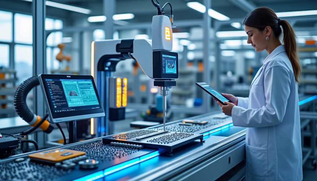 découvrez comment les avancées en électronique révolutionnent le contrôle qualité, en offrant précision, rapidité et fiabilité dans tous les secteurs industriels.