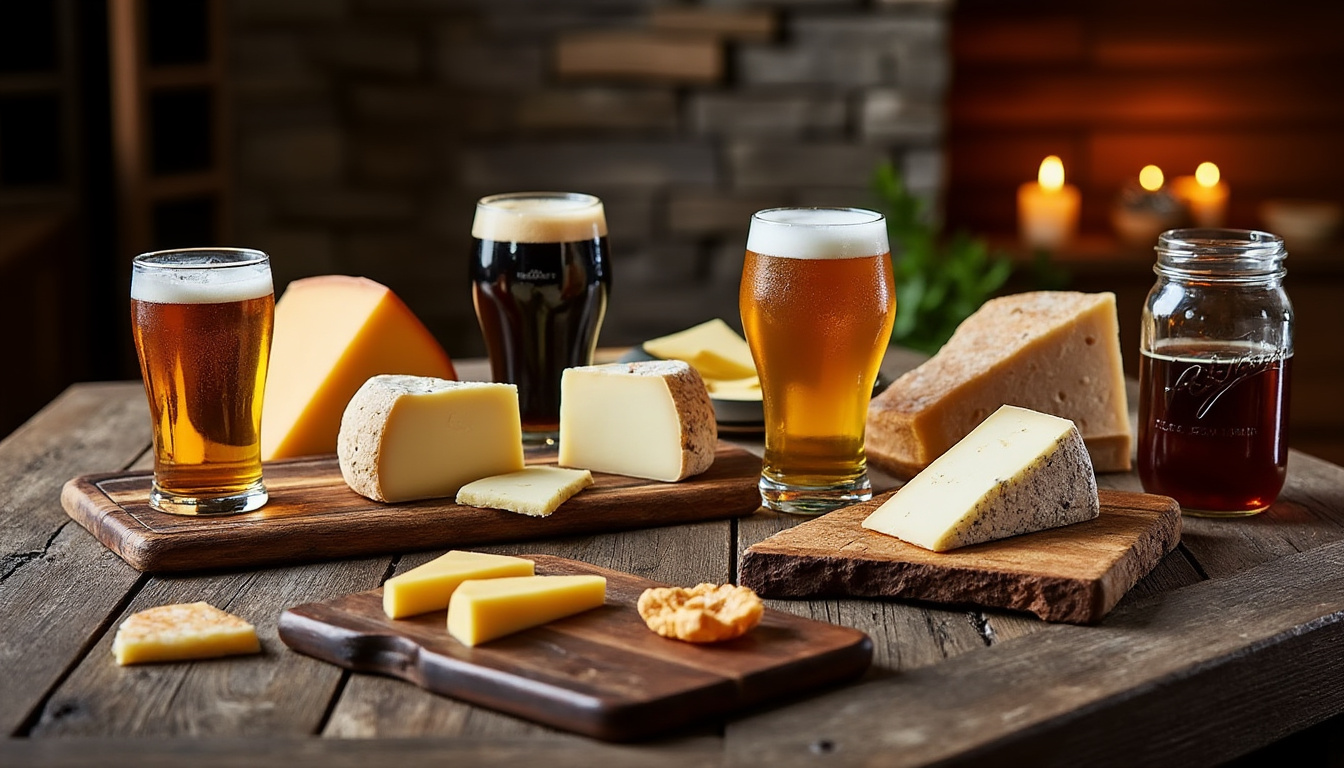 découvrez les meilleures combinaisons régionales de bière et fromage. explorez des accords savoureux, des traditions locales et de nouvelles expériences gustatives.