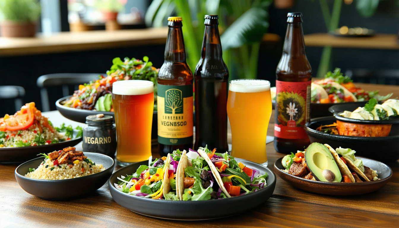 découvrez comment la bière s'invite à la carte des restaurants vegan, avec une sélection respectueuse de l'éthique et du goût pour accompagner vos plats végétaliens.