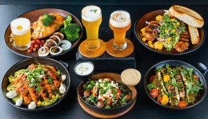 découvrez comment la bière s'invite désormais au menu des restaurants vegan, offrant des accords savoureux et des options 100% végétales pour les amateurs de houblon.