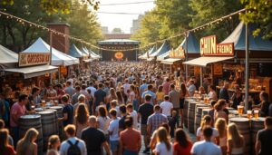 découvrez comment les festivals de bière attirent des millions de visiteurs et génèrent des revenus conséquents grâce à l'animation, la diversité des brasseries et l'ambiance unique.