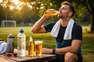 découvrez la vérité sur la consommation de bière après l'effort : mythes et réalités sur son impact sur l'hydratation et la récupération sportive.
