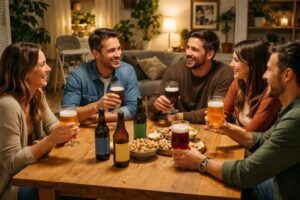 explorez les bières artisanales parfaites pour les parents lors de soirées entre amis, alliant plaisir et responsabilité.