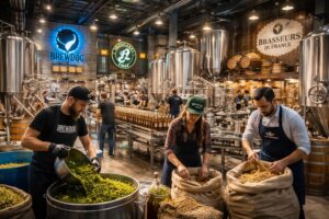 découvrez l'industrie de la bière artisanale avec brewdog, brooklyn brewery et brasseurs de france, leaders passionnés qui révolutionnent le marché avec des saveurs uniques et une qualité authentique.